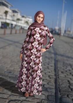 [Hijabista3dx] Hijabi Aunty Series