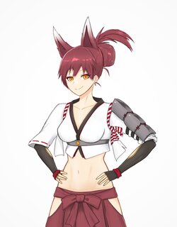 Azur Lane Character Fan Art Gallery - Ise