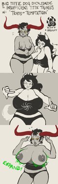 Teats of Temptation by chazzerpan (Homestuck)