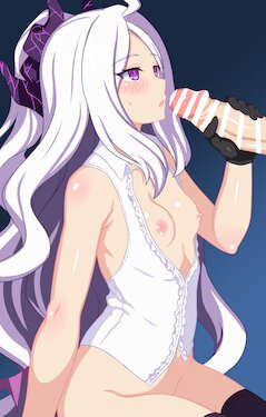 [Shikniful] Hina-chan enjoying the night with Sensei (Blue Archive)