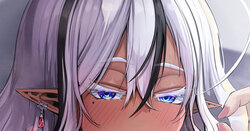 2023-05-01- original Brown silver haired elf