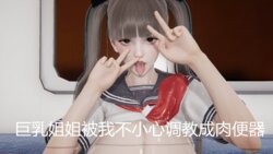 [见人就打] 巨乳姐姐被我不小心调教成肉便器 [中国語]