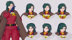 [Katokutai Cap] [Koikatsu] Gundam 0083 kara Cima Garahau o Sakusei (Gundam 0083)