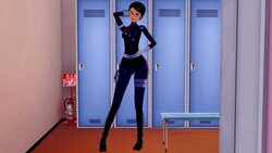 [LaryLoveFuta] Maria Hill teases agent