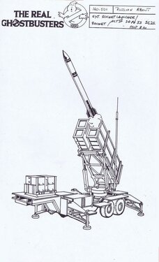 The Real Ghostbusters (1986) - Model sheets