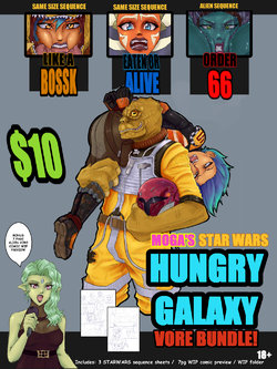 [VoraciousMoga]  Moga's Star Wars Hungry Galaxy Vore Bundle!