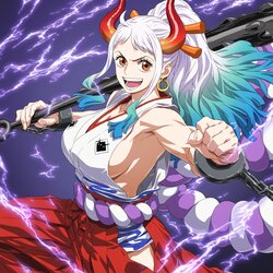 [Cyber-Wifu 11] Yamato (One Piece) (AI Generated)