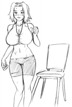 [Zahkey] Sakura Growth Sequence (Naruto)