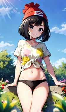 (AI Generated) Selene Bikini