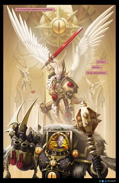 [Reclusiart] - Unofficial 40k Comic - His Angel