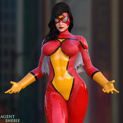 NORDFANTASY- Spider-Woman - Marvel (Textless)
