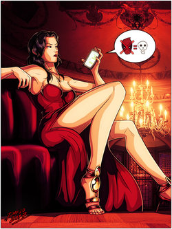 [TheInsaneDarkOne] Deadpool destroys Spider-Woman