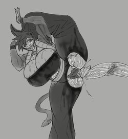 [SaltyChocolate] Muscular Monkey Commission