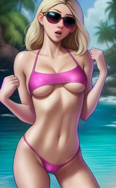 Marvel Females AI Generated Collection