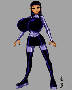 [VoidAloe] Big Titted Blackfire (Teen Titans)