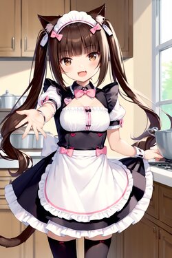 Chocola & Vanilla (Nekopara) [AI Generated]