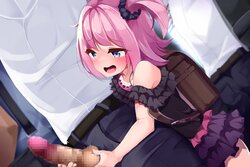 [Pink Gate] Mesugaki Gyaku Chikan Densha ~Maiasa, Shoujo ga Densha de Itazura shite kuru~