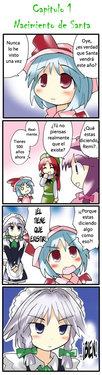 [Ishikiriba (Morogami Ryou)] Santa Sakuya (Touhou Project) [Spanish] {Nekomi Fansub}