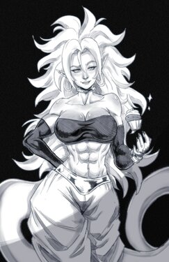 Android 21 (muscles and athletic collection girl)