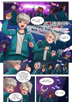 [Zipsha] Squeeze game with Isaac and Rio!