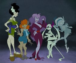 [SLB] Old School’s Ghoulfriends reunion (Scooby-Doo)