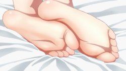 Free Hentai Image Set Gallery: Anime foot screencaps