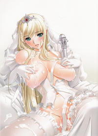 Free Hentai Image Set Gallery: Wedding Dress