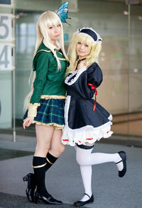 Free Hentai Cosplay Gallery: Boku wa Tomodachi ga Sukunai – Sena Kashiwazaki x Kobato Hasegawa Cosplay