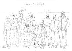HunterxHunter Animation Reference Materials Settei