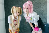 Free Hentai Cosplay Gallery: Jougasaki Mika (Mogeta) & Jougasaki Rika (Uri)