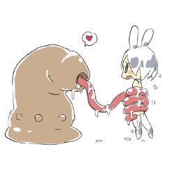 [AHR] バニーちゃん丸呑み2