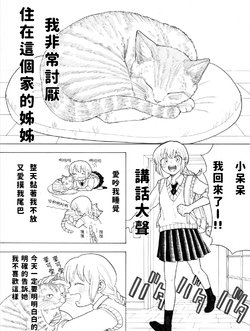 猫とお姉ちゃん