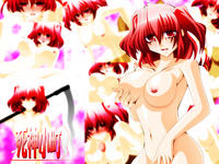 Free Hentai Artist CG Set Gallery: [Fake gate] Shinigami Komachi (Touhou Project)