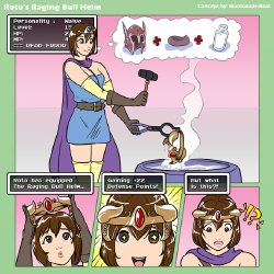 Free Hentai Western Gallery: [Jacques00] Roto's Raging Bull Helm (Dragon Quest III)