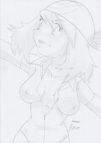 Free Hentai Misc Gallery: My mini May / Haruka - pokemon advanced sketches work 3 (but actualy 1)