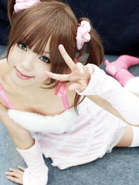 Free Hentai Cosplay Gallery: Kipi Cosplay The Idol Master : Yayoi Takatsuki