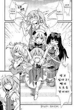 (Ryonaket 3) [Haka no Shita ni iru (Harasaki)] Touhou Roadkill Joint Publication (Touhou Project) [korean]