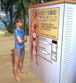 Free Hentai Misc Gallery: gendertech body vend bikini 1.0