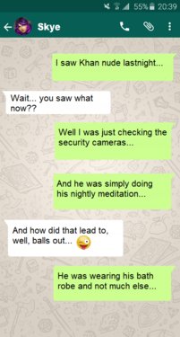 [NeophiteByte] Lian and Skye gossip about Khan