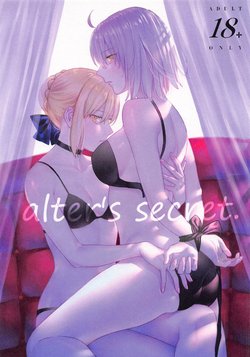 [Kindou Shoujo (nipi)] alter's secret. (Fate/Grand Order) [Spanish]