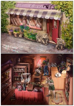 Free Hentai Misc Gallery: [SabretoothedErmine] Taur Tale 2