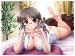 Free Hentai Image Set Gallery: Megane collection (Girls with glasses)