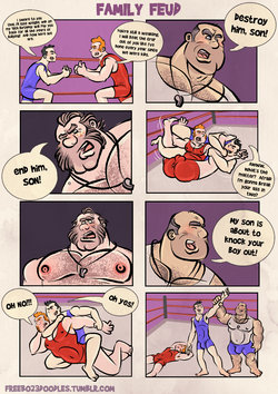 Wrestling, Domination and Comeuppance