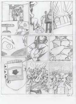 [Rebby the Wolfy] Mercenary Growth Comic