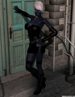 Free Hentai Misc Gallery: [Neba] Luna the Dark Elf