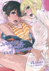 Free Hentai Doujinshi Gallery: (C84) [Yokoshimanchi. (Ash Yokoshima)] 3 ANGELS SHORT Full Blossom #0.8 cafe au lait