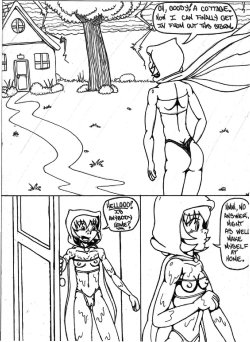 Free Hentai Western Gallery: [Kalai] Red and the Big Bad Wolf (Darkstalkers, Little Red Riding Hood)