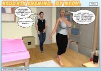 [Nyom87]Naughty evening.[Ongoing]