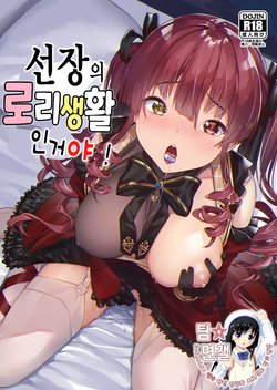 [Hikoushiki (CowBow)] Youjo-teki Seikatsu nanda wa! | 선장의 로리생활 인거야! (Houshou Marine) [Korean] [팀☆면갤] [Digital]