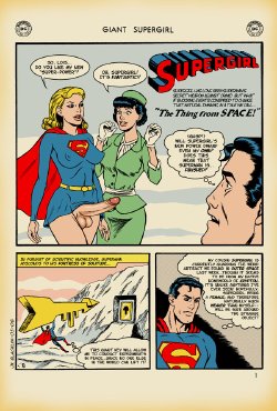 Free Hentai Western Gallery: [JK Blacklin] Giant Supergirl - The Thing from Space! (Superman)